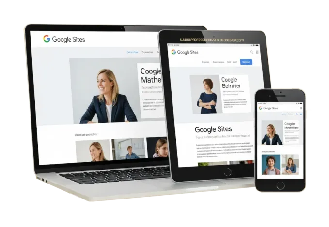 บริการออกแบบเว็บไซต์ รับทำเว็บไซต์ Google Sites ข้อดี ข้อเสีย และขั้นตอน