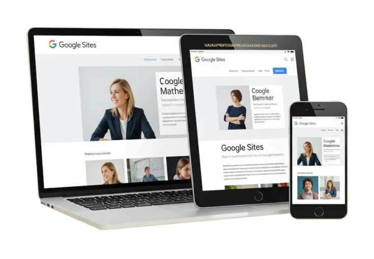 บริการออกแบบเว็บไซต์ รับทำเว็บไซต์ Google Sites ข้อดี ข้อเสีย และขั้นตอน